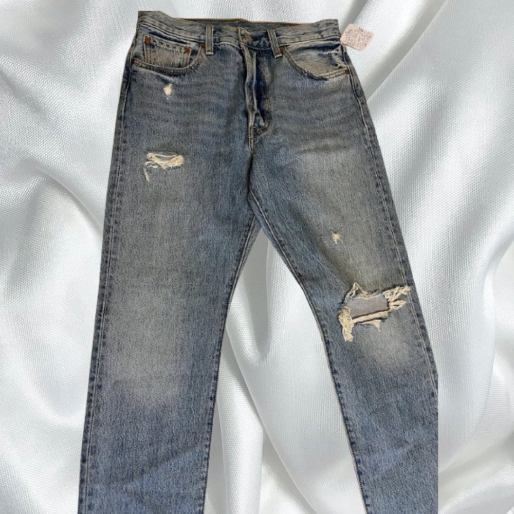 Levi’s 501 Hawaiian B Button Fly Jeans